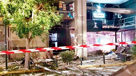 Bomb blast damages commercial area near Greece’s largest port but causes no injuries